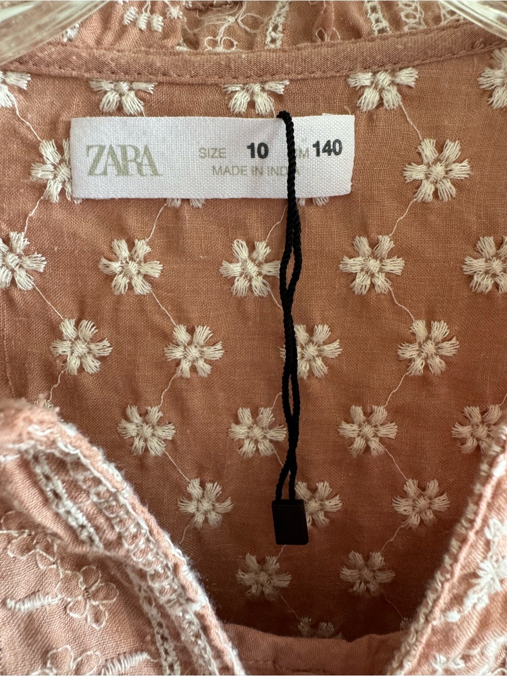 Zara Girl’s Long Sleeve Dress - Picture 2 of 7